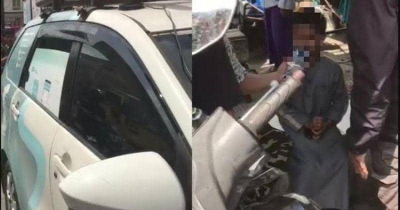 Viral! Anak 5 Tahun di Samarinda Nyetir Mobil PLN hingga Nabrak